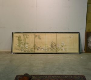 Japanese Kano School Screen