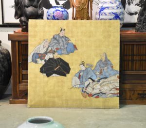 Meiji Period Painting of Tales of Genji