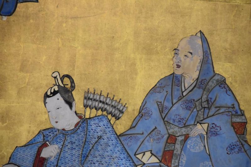 Meiji Period Painting of Tales of Genji - Image 8