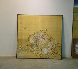 Taisho Period 2 Panel Screen