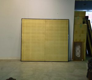 Gold Free Standing Screen