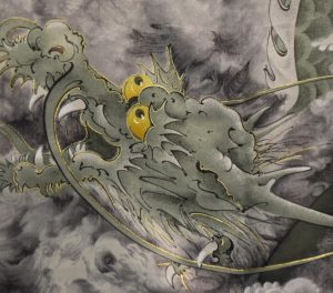 Japanese Man's Dragon Jacket