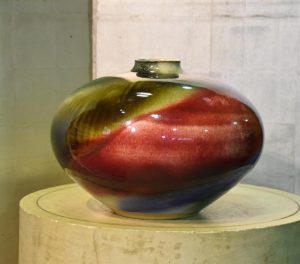 Japanese Kyoyaki Vase