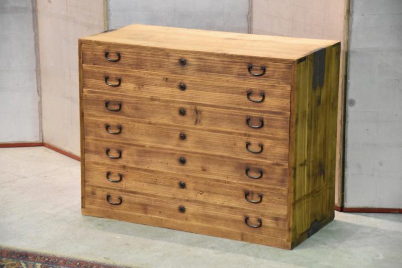 Japanese Vintage Drawered Chest - Image 10