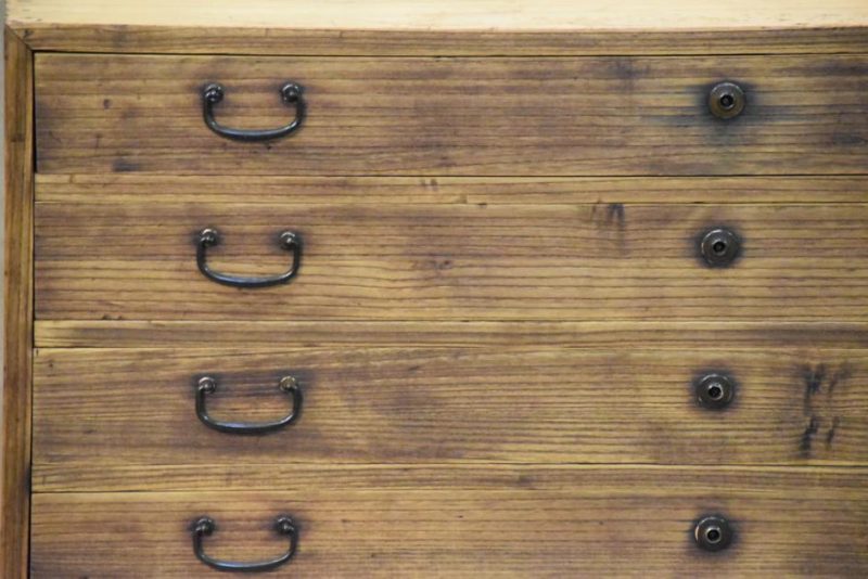 Japanese Vintage Drawered Chest - Image 7