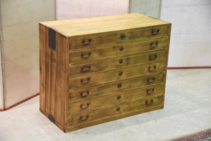Japanese Vintage Drawered Chest - Image 6