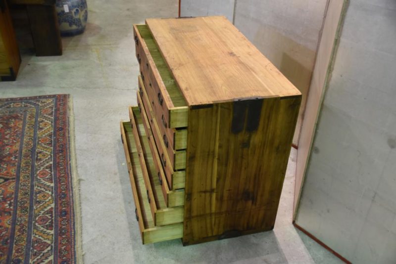 Japanese Vintage Drawered Chest - Image 4