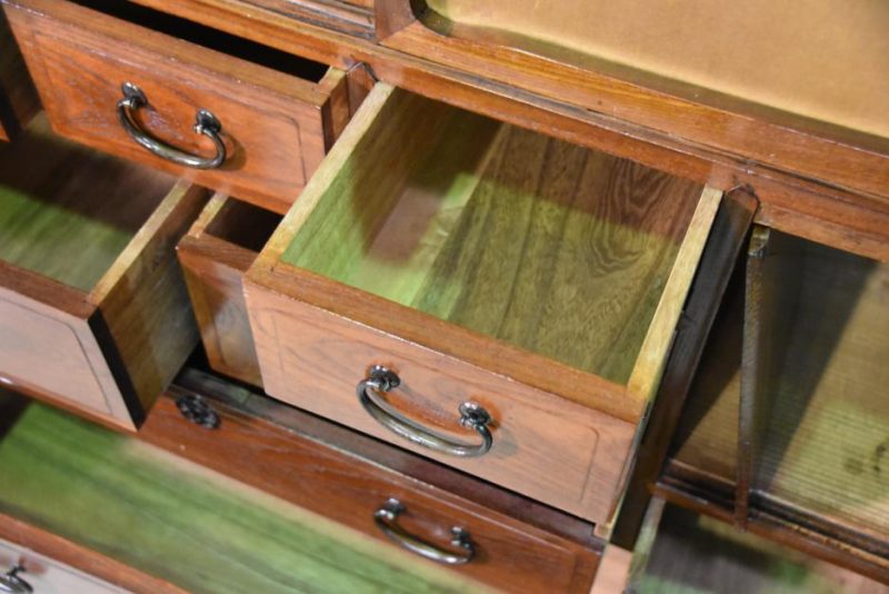 Cha Dansu Japanese Tea Utensil Storage Chest - Image 7