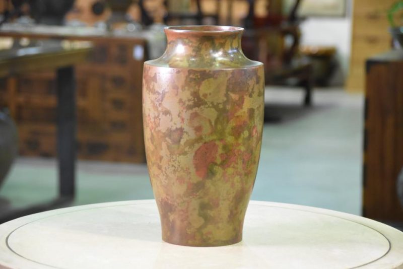 Murashi Do Japanese Bronze Flower Vase - Image 15