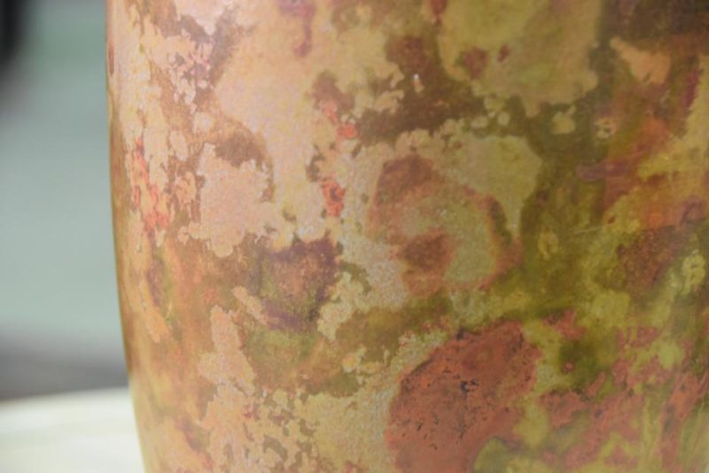 Murashi Do Japanese Bronze Flower Vase - Image 12