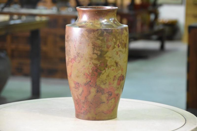 Murashi Do Japanese Bronze Flower Vase - Image 7