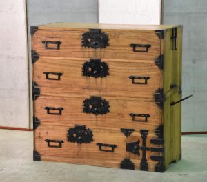 Antique Japanese Clothing Chest