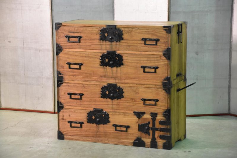 Antique Japanese Clothing Chest