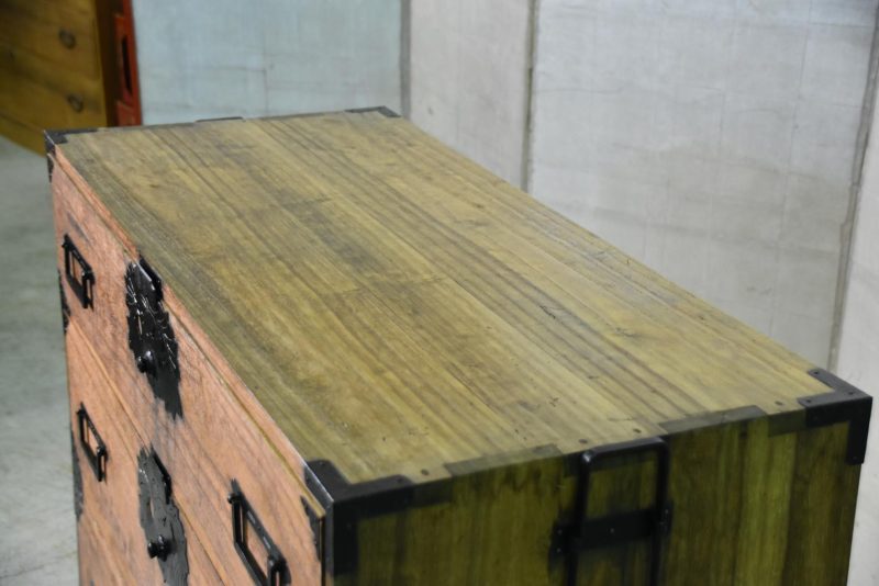 Antique Japanese Clothing Chest - Image 13