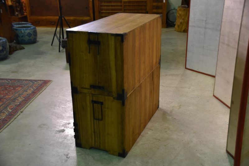 Antique Japanese Clothing Chest - Image 5