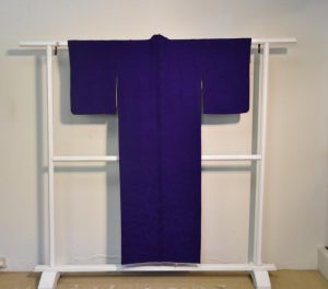 Purple Silk Kimono