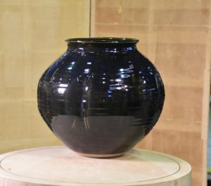 Oribe Pottery Vase