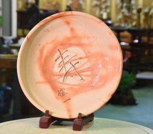 Bizen Pottery Plate