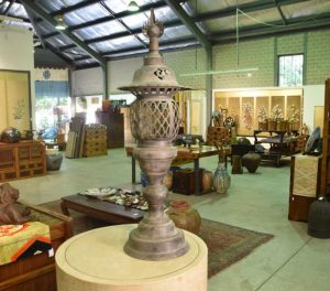 Bronze Temple Lantern