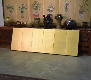 Japanese Low Gold Screen