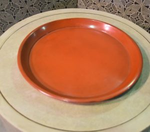Red Lacquer Tray