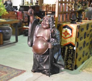 Large Bronze Hotai San