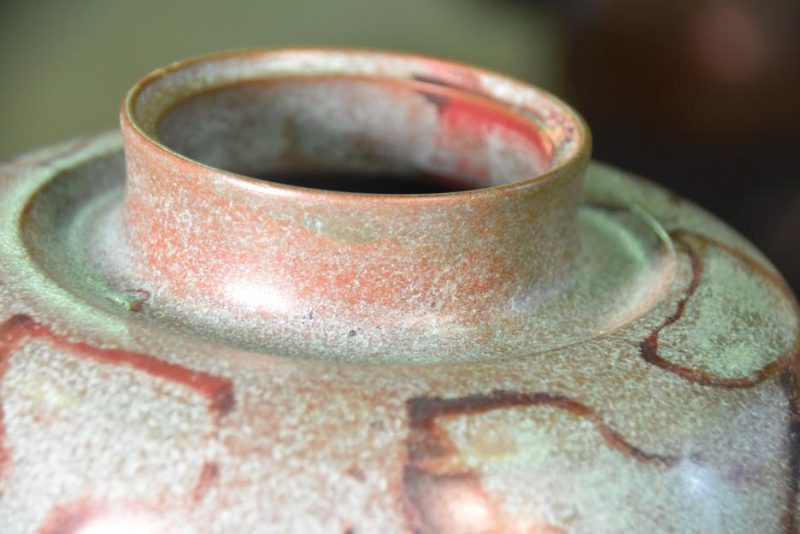 Japanese Seido Bronze Vase by Hannya Kankei - Image 6