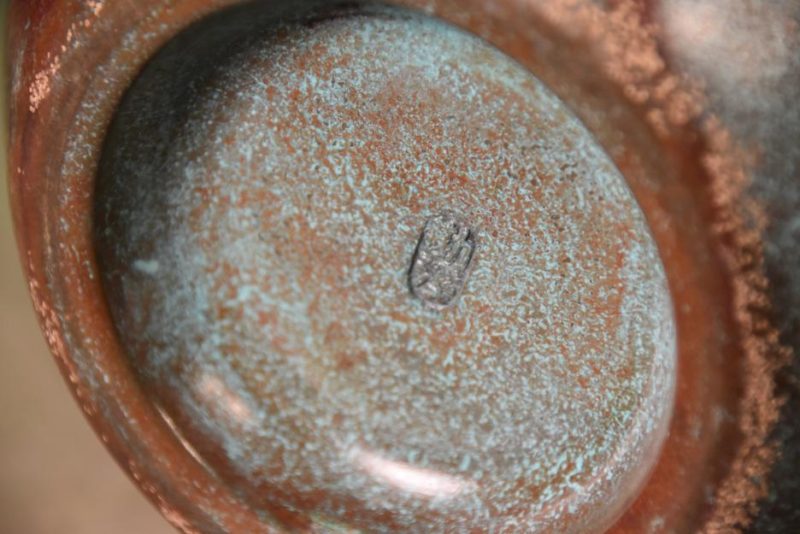 Japanese Seido Bronze Vase by Hannya Kankei - Image 3