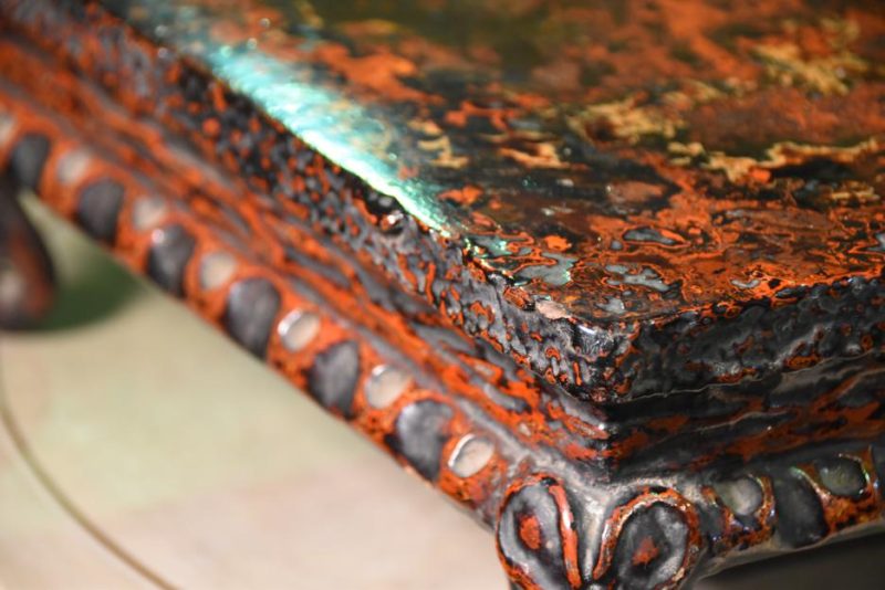 Japanese Lacquer Artist Stand - Image 16