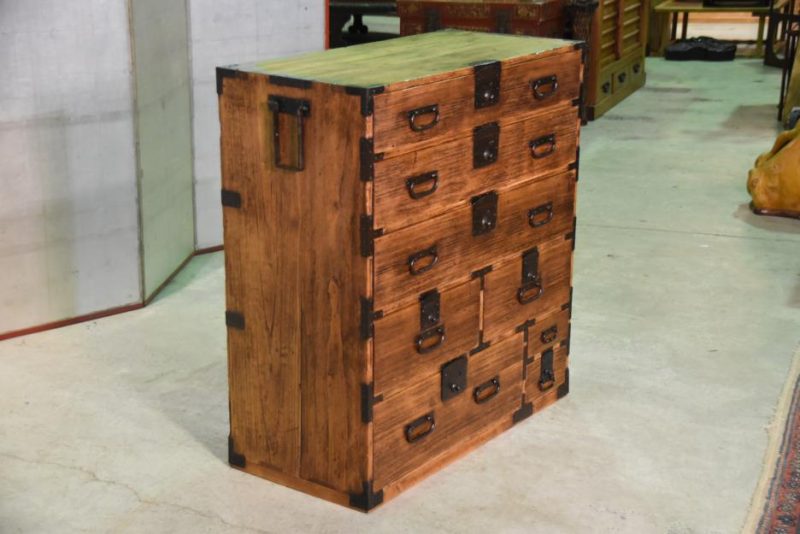 Antique Clothing Chest of Drawers - Image 3