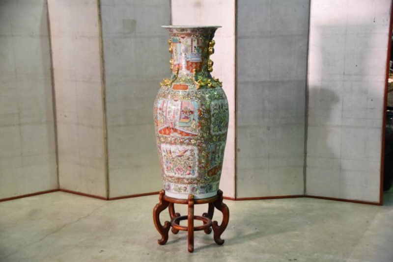Vintage Chinese Floor Vase