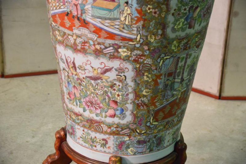Vintage Chinese Floor Vase - Image 15