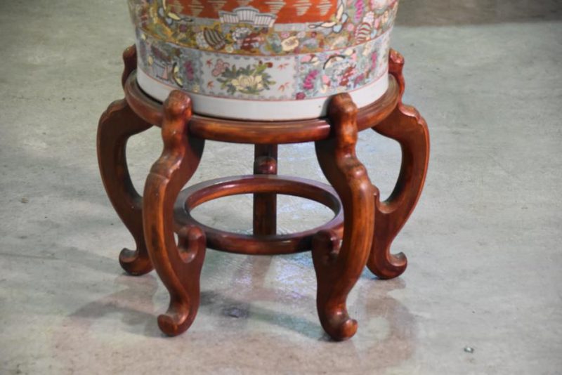 Vintage Chinese Floor Vase - Image 7