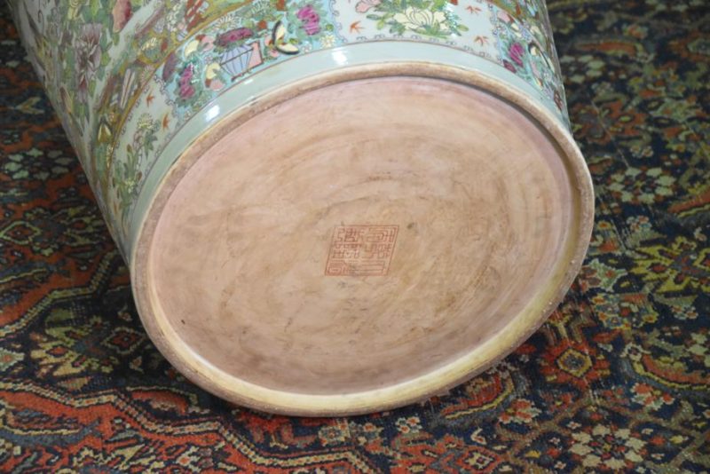 Vintage Chinese Floor Vase - Image 5