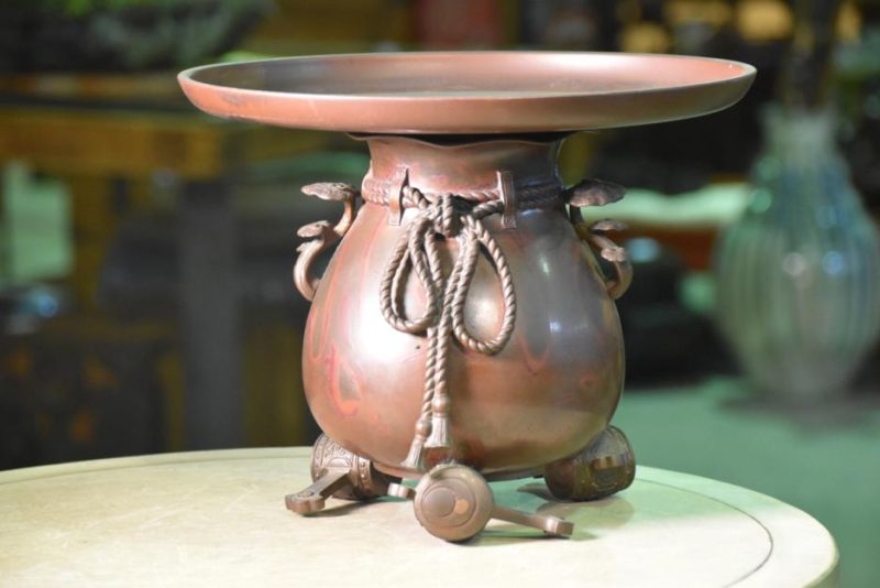 Japanese Bronze Murashido Usubata Vase - Image 3