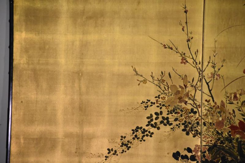 Japanese Ikebana Flower Cart Screen - Image 15