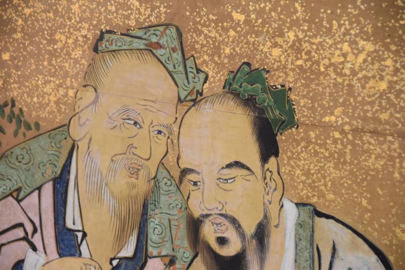 Japanese Kano School Edo Period Screen - Image 6
