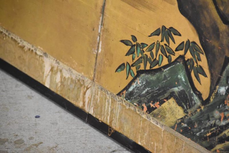 Japanese Kano School Edo Period Screen - Image 5