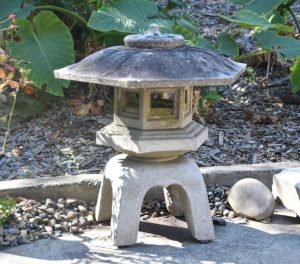Antique Japanese Garden Lantern