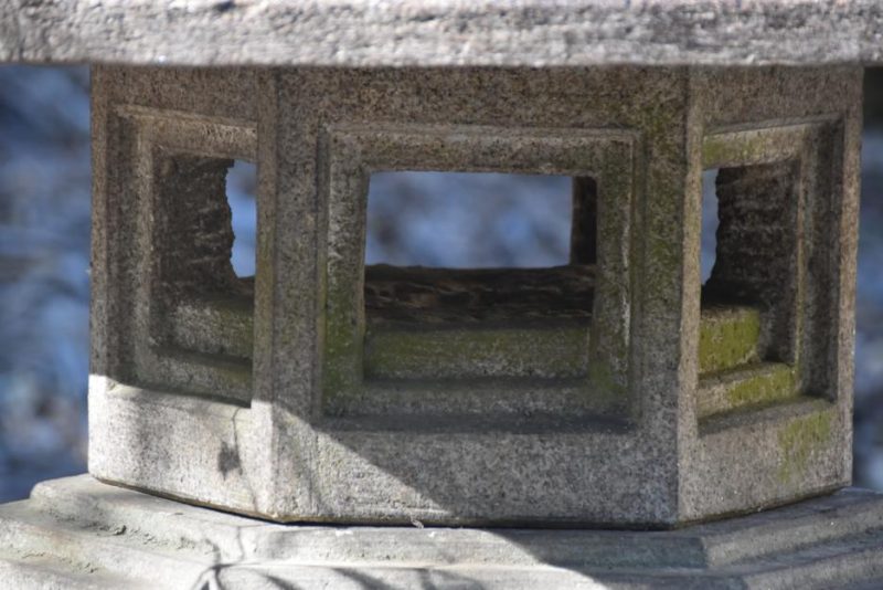 Antique Japanese Garden Lantern - Image 5