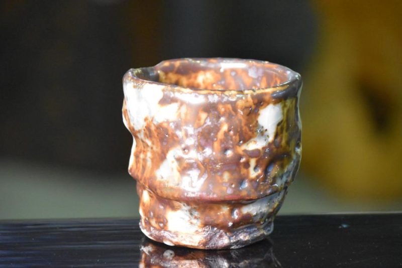 Shigaraki Pottery Cup By Takuma Murakoshi - Image 9