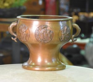 Japanese Bronze Jardiniere