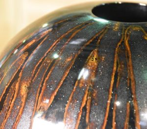 Japanese Lacquered Vase
