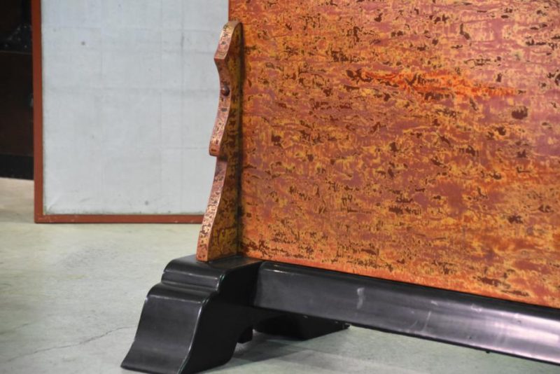 Japanese Wakasa Lacquer Screen - Image 11