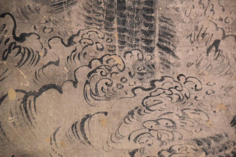 Edo Period Leaping Koi Painting - Image 8