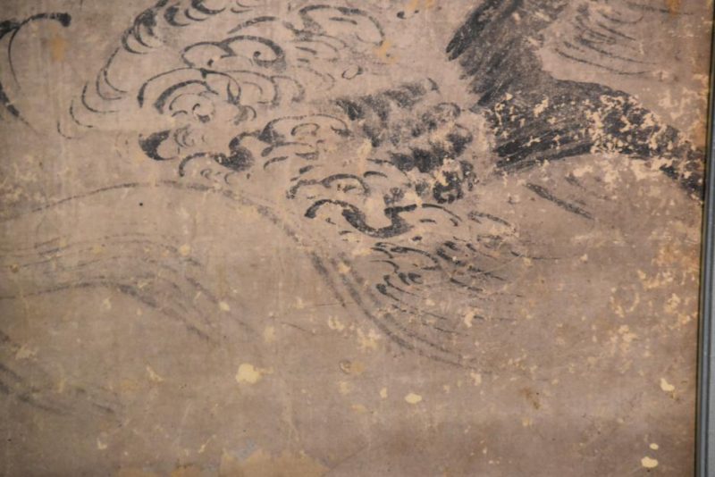 Edo Period Leaping Koi Painting - Image 7