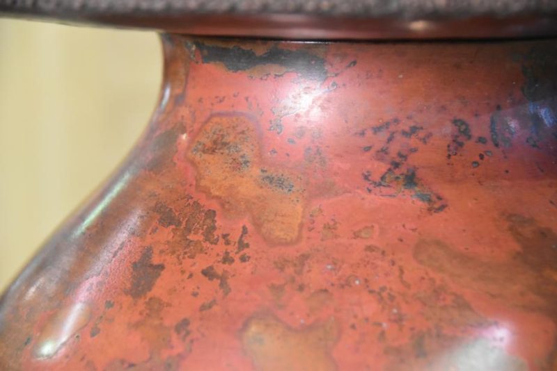 Japanese Bronze Murashido Usubata Vase - Image 12