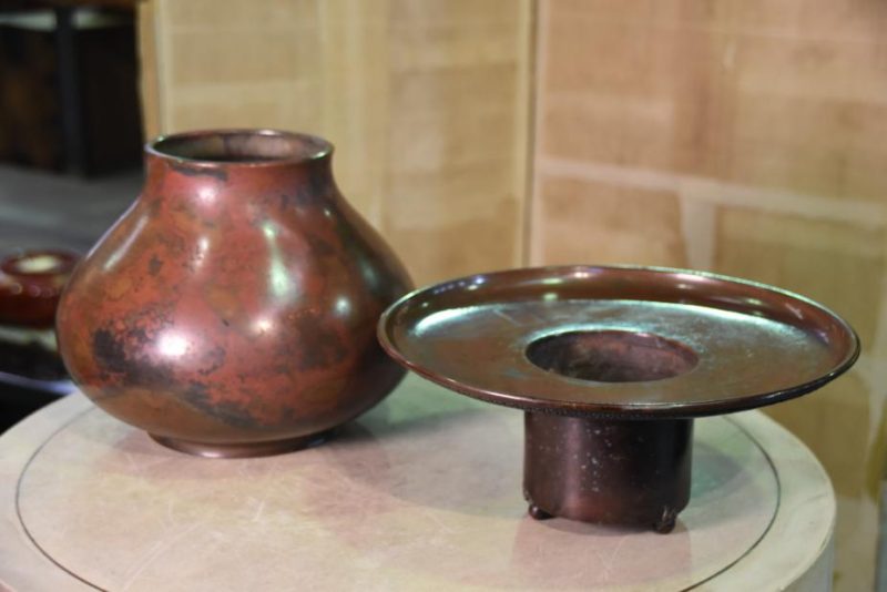 Japanese Bronze Murashido Usubata Vase - Image 11