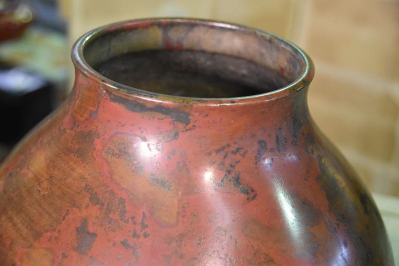 Japanese Bronze Murashido Usubata Vase - Image 10