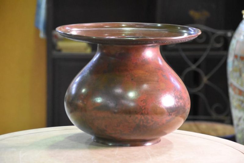 Japanese Bronze Murashido Usubata Vase - Image 4